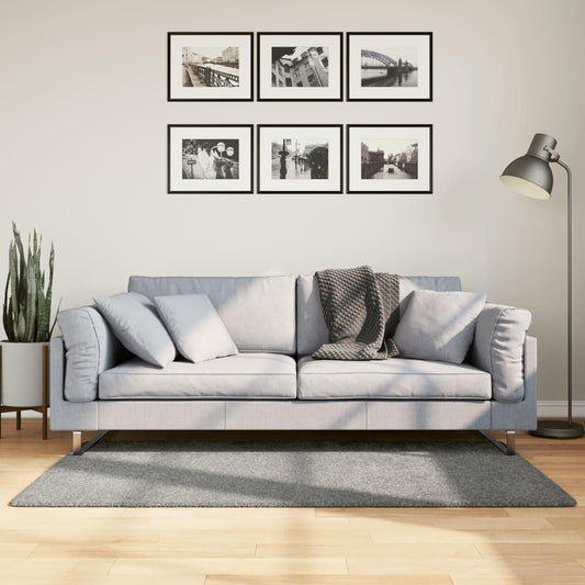 Tappeto Shaggy PAMPLONA a Pelo Lungo Moderno Verde 80x150 cm - homemem39