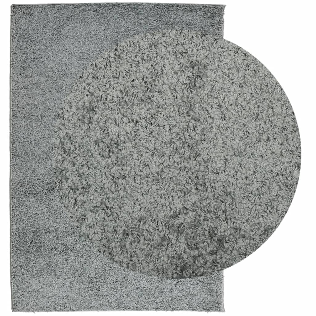 Tappeto Shaggy PAMPLONA a Pelo Lungo Moderno Verde 120x170 cm - homemem39