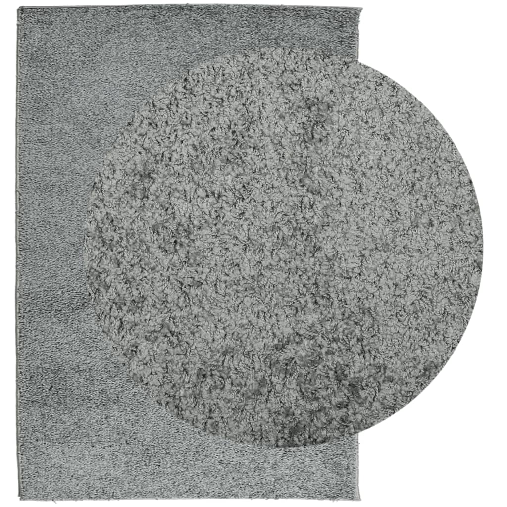 Tappeto Shaggy PAMPLONA a Pelo Lungo Moderno Verde 140x200 cm | homemem39
