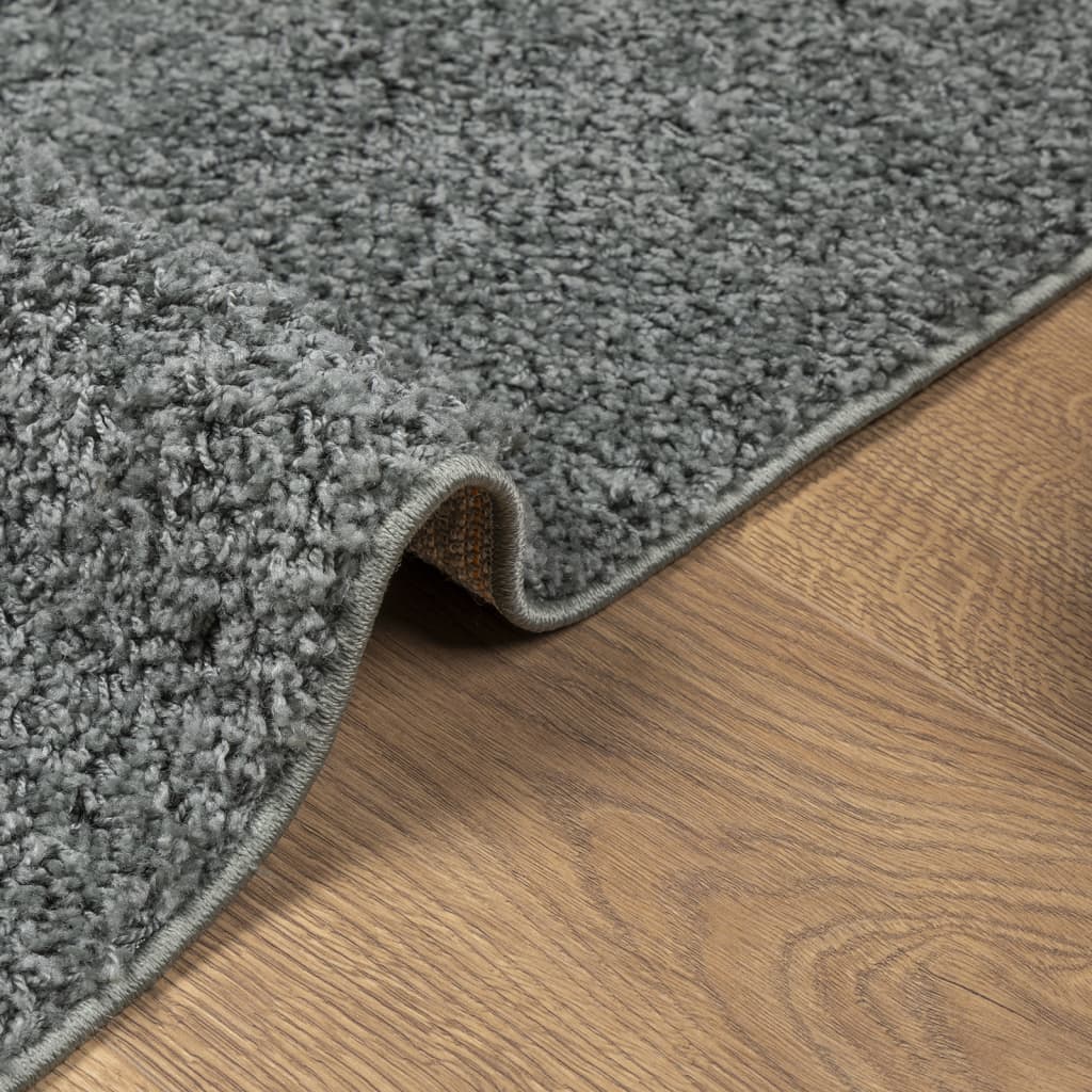 Tappeto Shaggy PAMPLONA a Pelo Lungo Moderno Verde 140x200 cm | homemem39