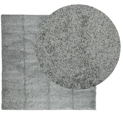 Tappeto Shaggy PAMPLONA a Pelo Lungo Moderno Verde 160x160 cm - homemem39