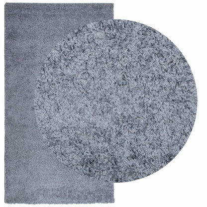 Tappeto Shaggy PAMPLONA a Pelo Lungo Moderno Blu 80x150 cm - homemem39