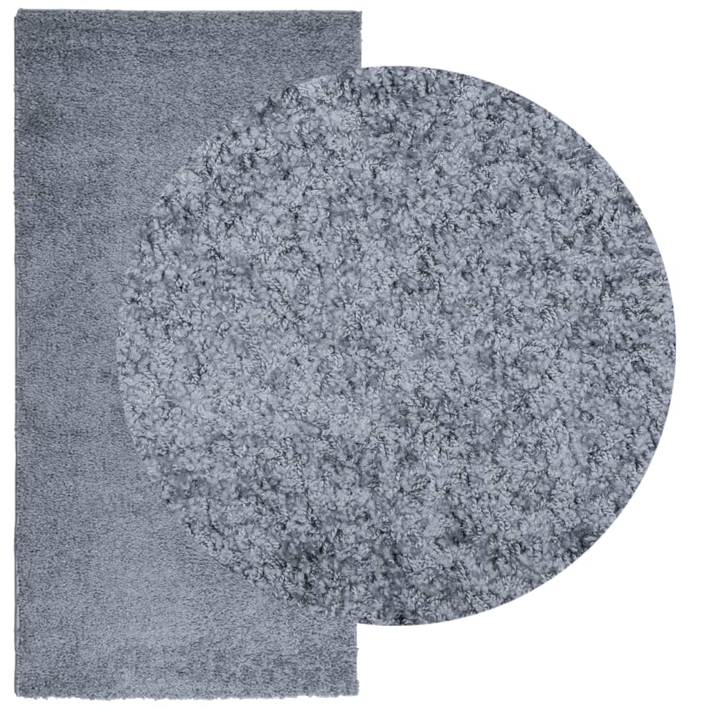 Tappeto Shaggy PAMPLONA a Pelo Lungo Moderno Blu 100x200 cm - homemem39