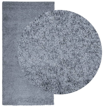 Tappeto Shaggy PAMPLONA a Pelo Lungo Moderno Blu 100x200 cm - homemem39