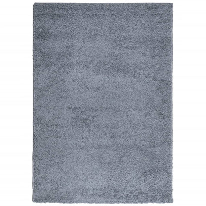 Tappeto Shaggy PAMPLONA a Pelo Lungo Moderno Blu 120x170 cm - homemem39