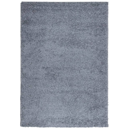 Tappeto Shaggy PAMPLONA a Pelo Lungo Moderno Blu 140x200 cm | homemem39