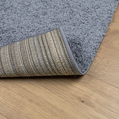 Tappeto Shaggy PAMPLONA a Pelo Lungo Moderno Blu 140x200 cm | homemem39