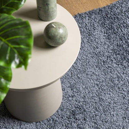 Tappeto Shaggy PAMPLONA a Pelo Lungo Moderno Blu 140x200 cm | homemem39