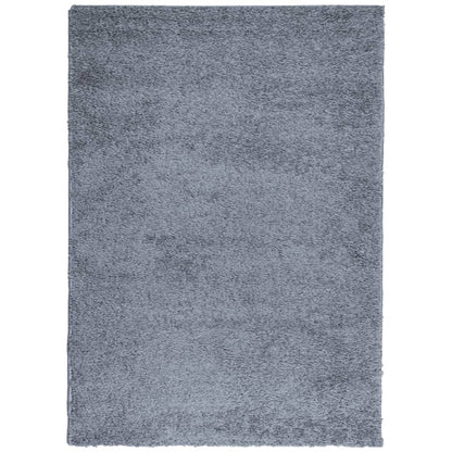 Tappeto Shaggy PAMPLONA a Pelo Lungo Moderno Blu 200x280 cm