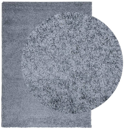 Tappeto Shaggy PAMPLONA a Pelo Lungo Moderno Blu 240x340 cm - homemem39