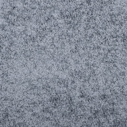 Tappeto Shaggy PAMPLONA a Pelo Lungo Moderno Blu Ø 280 cm - homemem39