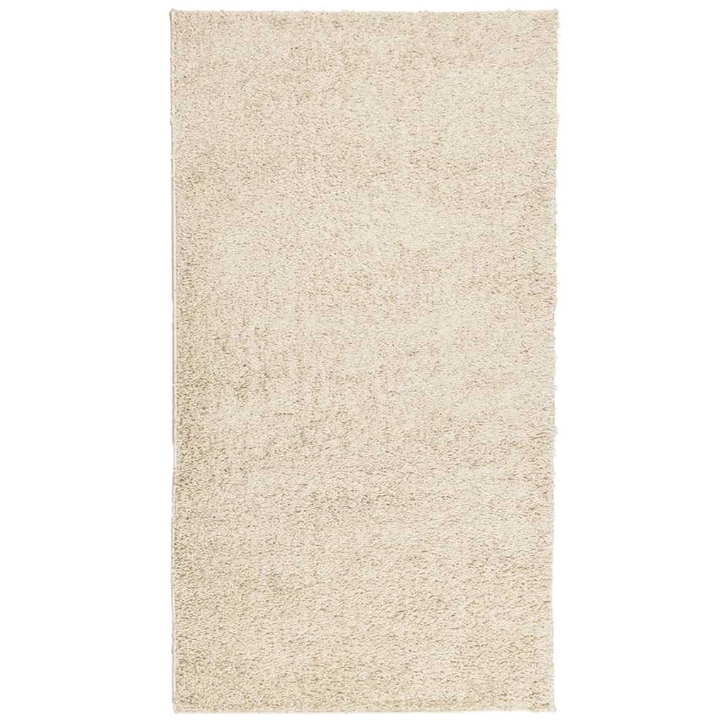 Tappeto Shaggy PAMPLONA a Pelo Lungo Moderno Oro 60x110 cm