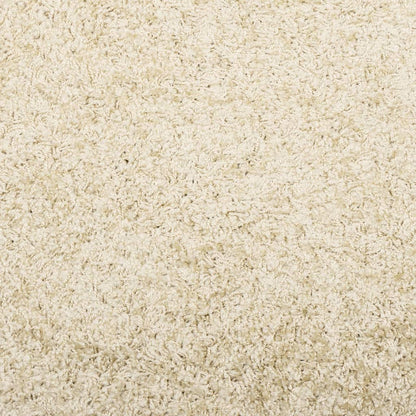 Tappeto Shaggy PAMPLONA a Pelo Lungo Moderno Oro 80x150 cm
