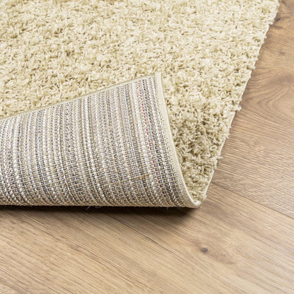 Tappeto Shaggy PAMPLONA a Pelo Lungo Moderno Oro 100x200 cm - homemem39
