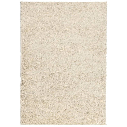 Tappeto Shaggy PAMPLONA a Pelo Lungo Moderno Oro 120x170 cm
