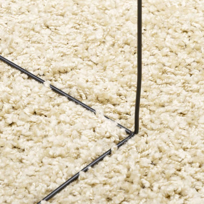 Tappeto Shaggy PAMPLONA a Pelo Lungo Moderno Oro 160x230 cm - homemem39