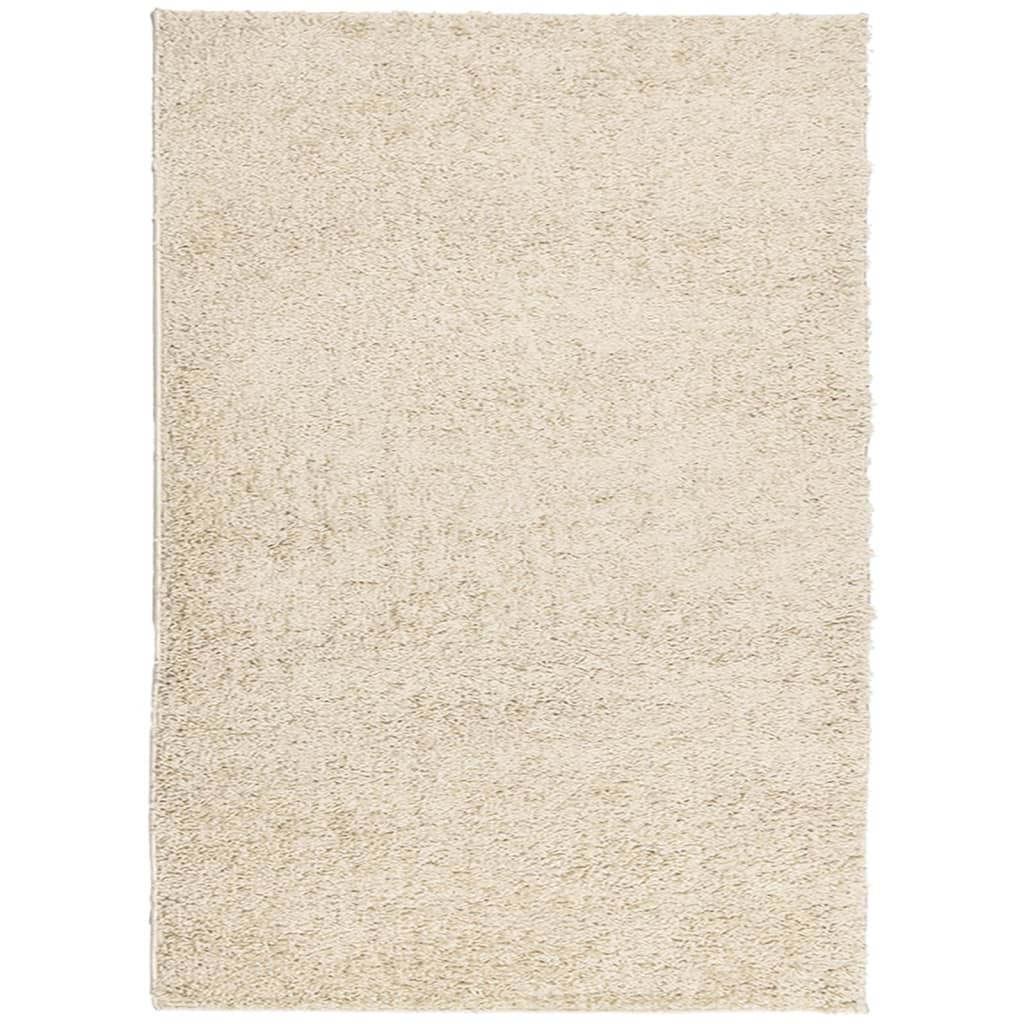 Tappeto Shaggy PAMPLONA a Pelo Lungo Moderno Oro 200x280 cm