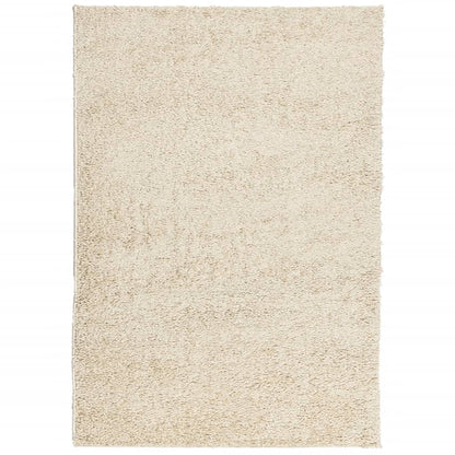 Tappeto Shaggy PAMPLONA a Pelo Lungo Moderno Oro 240x340 cm