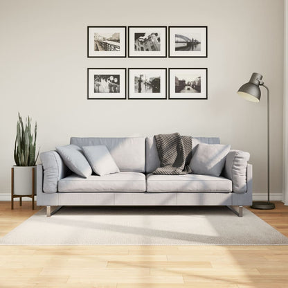 Tappeto IZA a Pelo Corto Aspetto Scandinavo Crema 120x170 cm - homemem39