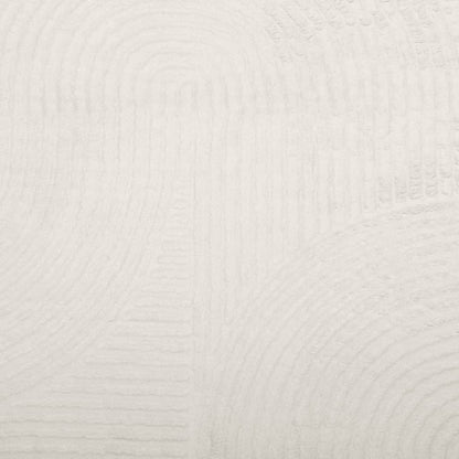 Tappeto IZA a Pelo Corto Aspetto Scandinavo Crema 160x230 cm - homemem39