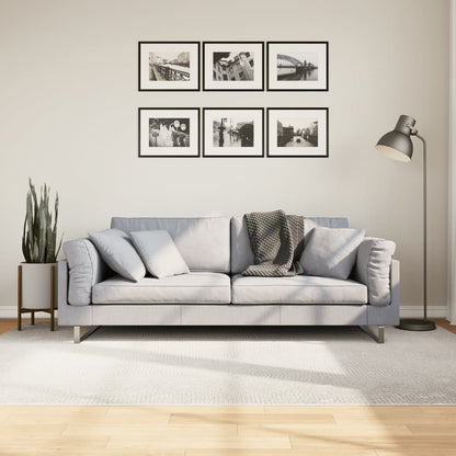 Tappeto IZA a Pelo Corto Aspetto Scandinavo Crema 160x230 cm - homemem39