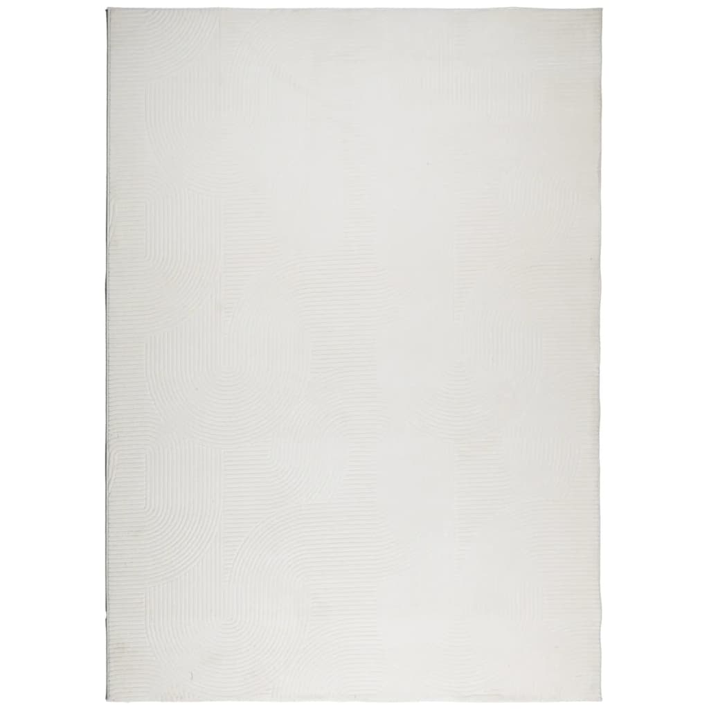 Tappeto IZA a Pelo Corto Aspetto Scandinavo Crema 200x280 cm