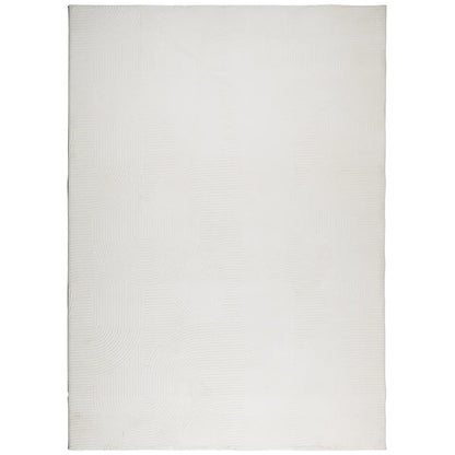 Tappeto IZA a Pelo Corto Aspetto Scandinavo Crema 200x280 cm