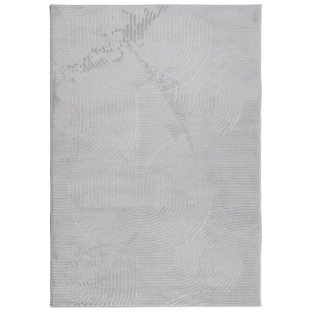 Tappeto IZA a Pelo Corto Aspetto Scandinavo Grigio 160x230 cm
