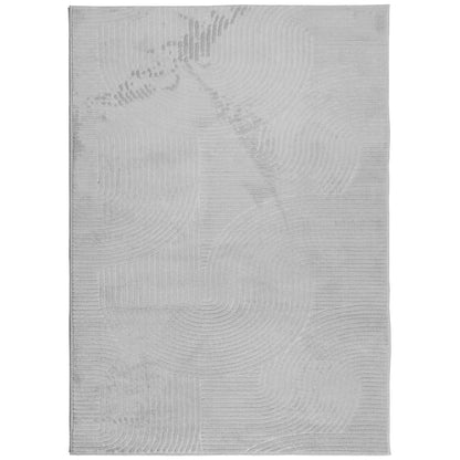Tappeto IZA a Pelo Corto Aspetto Scandinavo Grigio 240x340 cm
