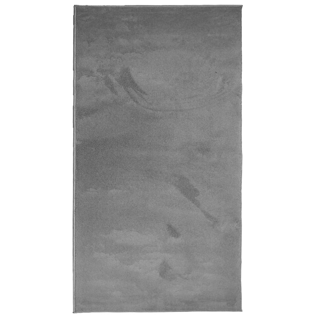 Tappeto OVIEDO a Pelo Corto Antracite 60x110 cm - homemem39