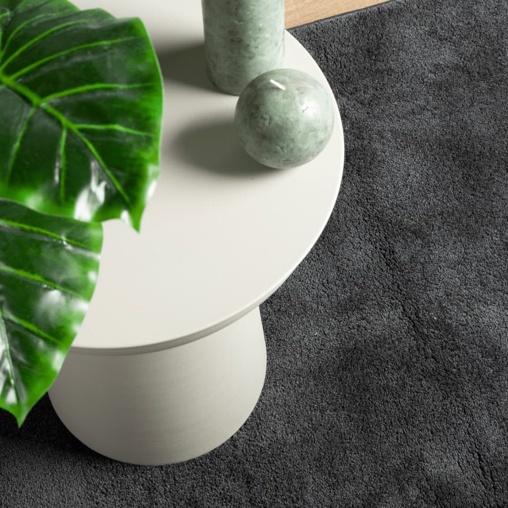 Tappeto OVIEDO a Pelo Corto Antracite 200x280 cm