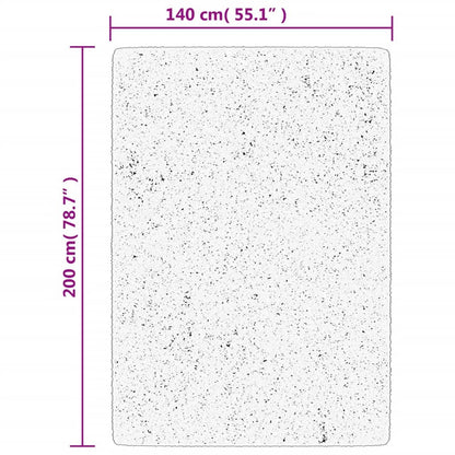 Tappeto OVIEDO a Pelo Corto Beige 140x200 cm