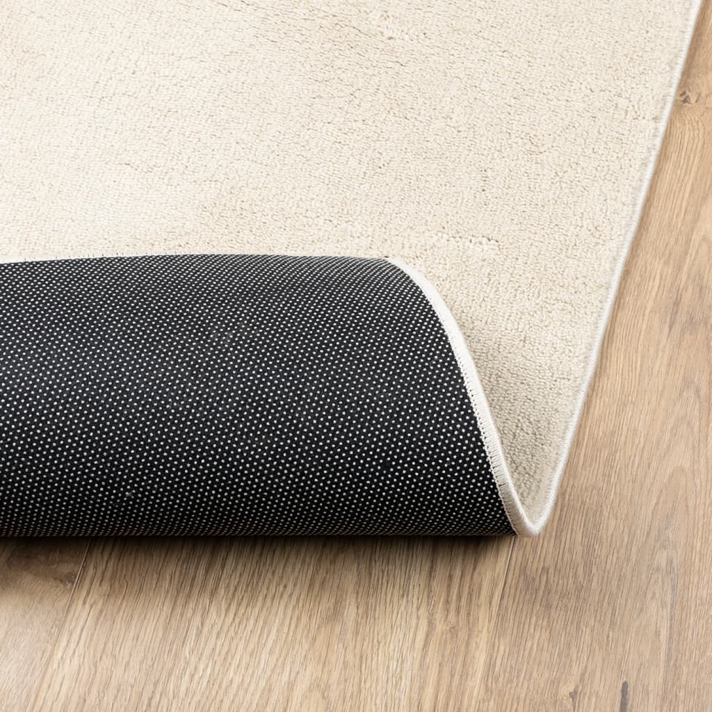 Tappeto OVIEDO a Pelo Corto Beige 240x240 cm