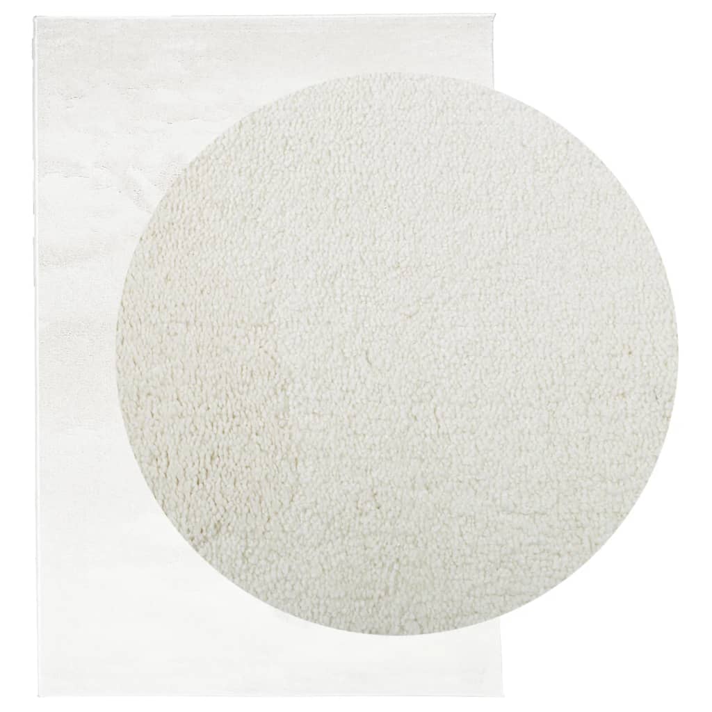 Tappeto OVIEDO a Pelo Corto Crema 140x200 cm | homemem39
