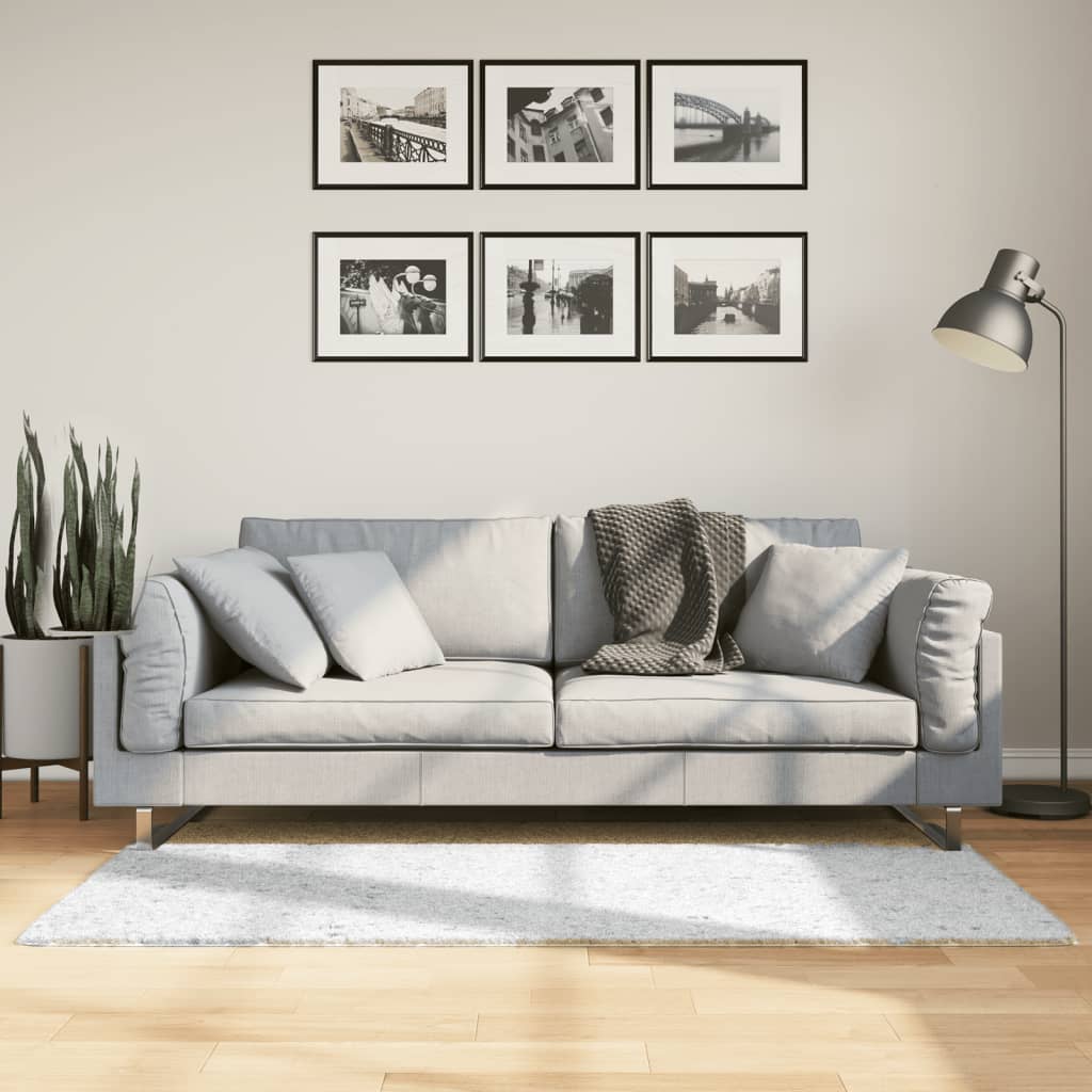 Tappeto OVIEDO a Pelo Corto Grigio 80x150 cm - homemem39