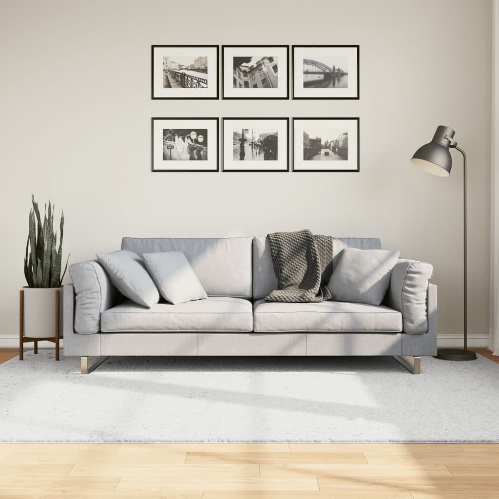 Tappeto OVIEDO a Pelo Corto Grigio 160x230 cm | homemem39