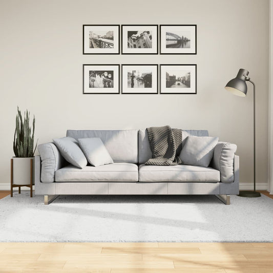 Tappeto OVIEDO a Pelo Corto Grigio 160x230 cm | homemem39