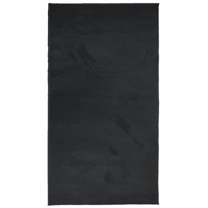 Tappeto OVIEDO a Pelo Corto Nero 80x150 cm - homemem39