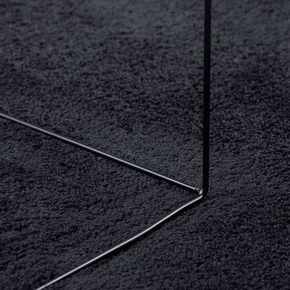 Tappeto OVIEDO a Pelo Corto Nero 160x230 cm - homemem39