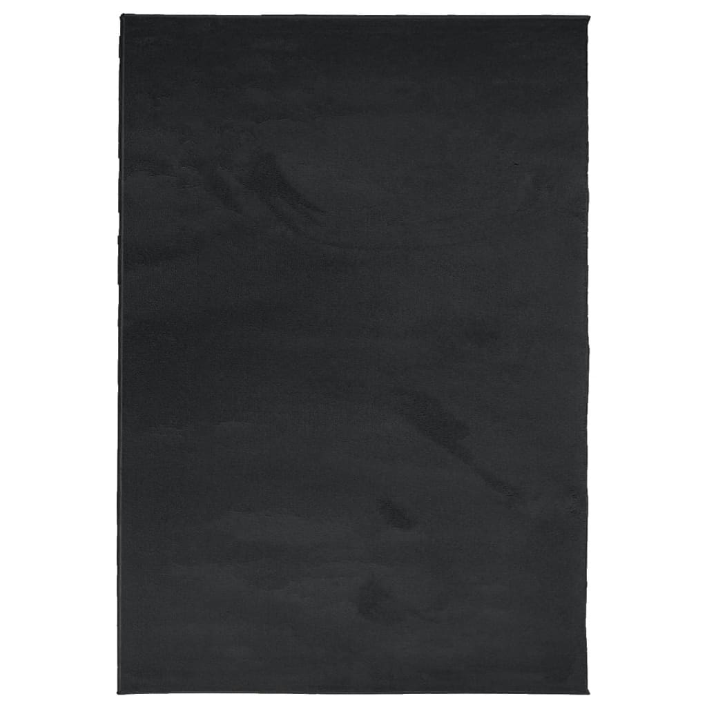 Tappeto OVIEDO a Pelo Corto Nero 200x280 cm