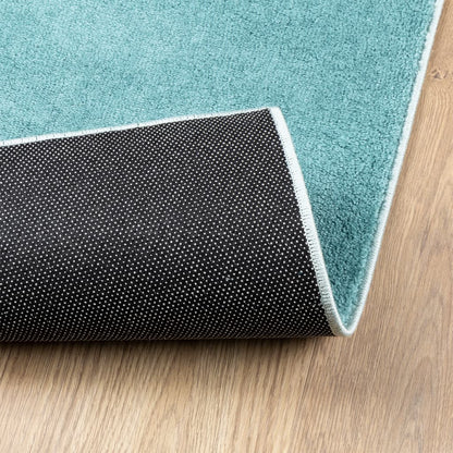 Tappeto OVIEDO a Pelo Corto Verde 80x200 cm | homemem39