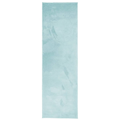 Tappeto OVIEDO a Pelo Corto Verde 80x250 cm - homemem39