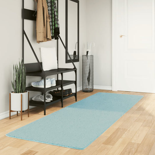 Tappeto OVIEDO a Pelo Corto Verde 80x250 cm - homemem39