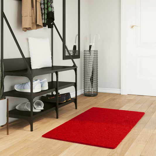 Tappeto OVIEDO a Pelo Corto Rosso 60x110 cm - homemem39