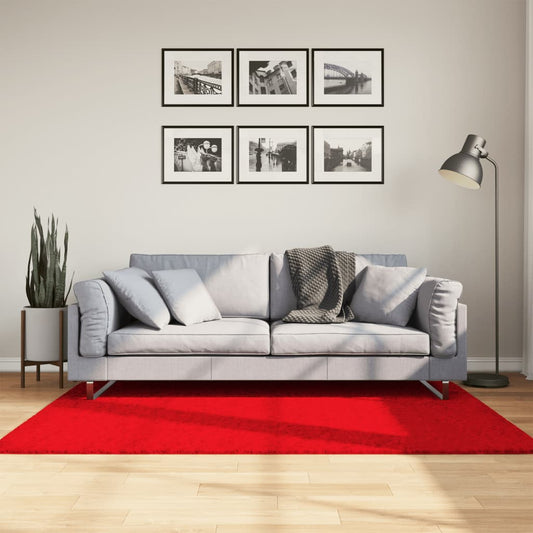 Tappeto OVIEDO a Pelo Corto Rosso 120x170 cm - homemem39