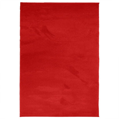Tappeto OVIEDO a Pelo Corto Rosso 140x200 cm - homemem39