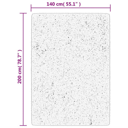 Tappeto OVIEDO a Pelo Corto Rosso 140x200 cm | homemem39