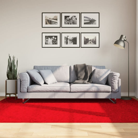 Tappeto OVIEDO a Pelo Corto Rosso 160x230 cm - homemem39