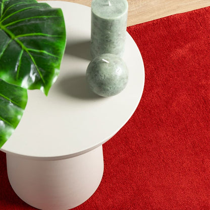 Tappeto OVIEDO a Pelo Corto Rosso 200x280 cm | homemem39