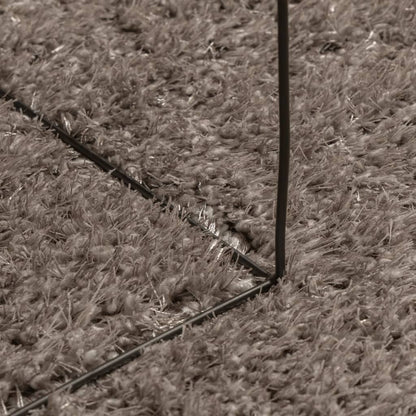 Tappeto a Pelo Lucido Lungo ISTAN Effetto Grigio 120x170 cm - homemem39